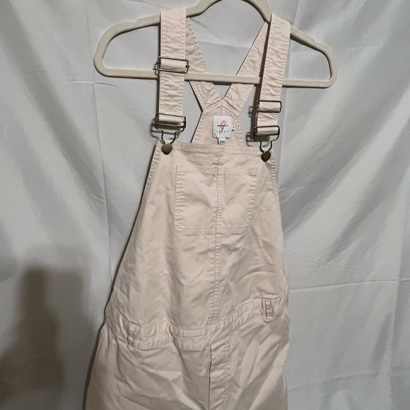 SOLD! Sz 14 The Nines by Hatch Maternity Overalls Light Pink - Picture 9 of 9